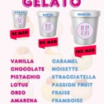 Menu Oh My Gelato Marrakech April 2024 283620-536600
